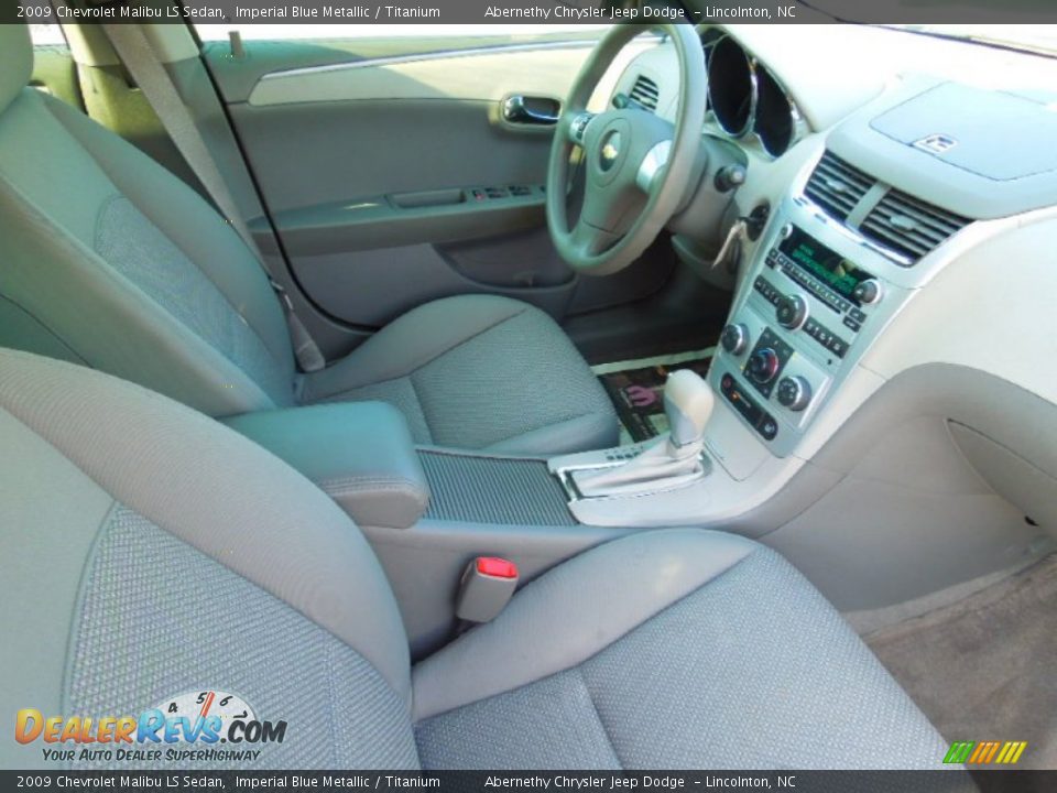 2009 Chevrolet Malibu LS Sedan Imperial Blue Metallic / Titanium Photo #21