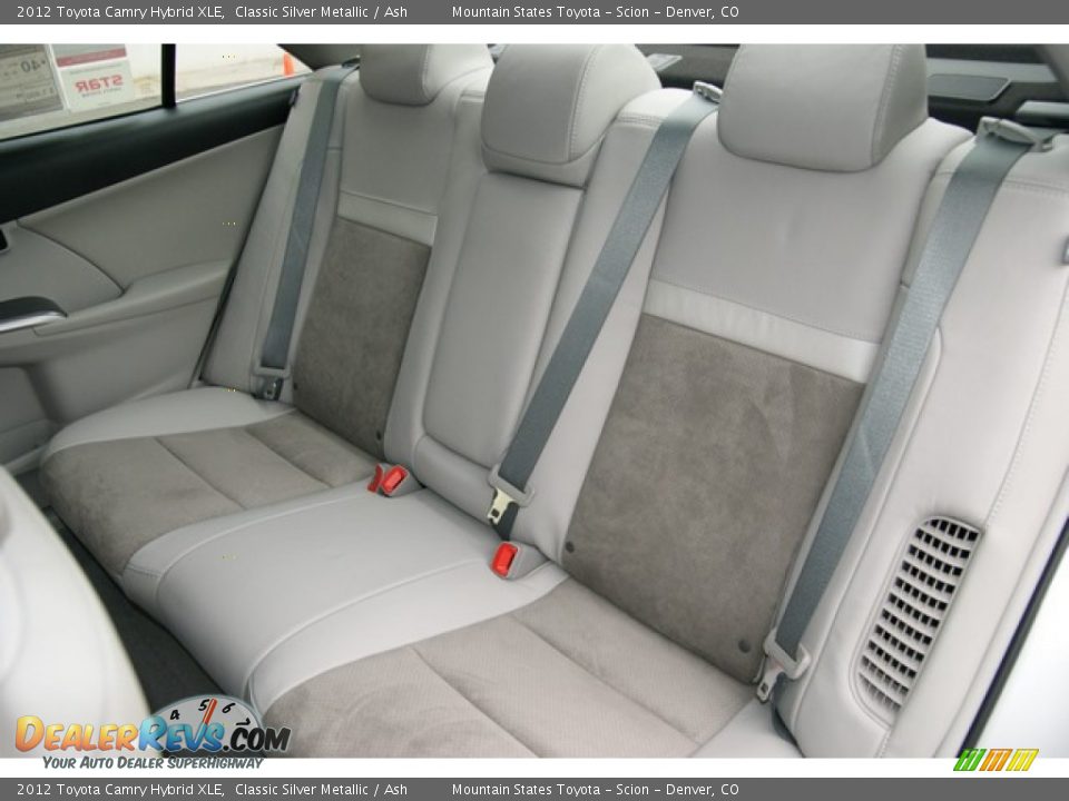 2012 Toyota Camry Hybrid XLE Classic Silver Metallic / Ash Photo #7