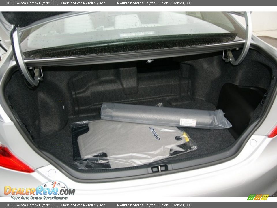 2012 Toyota Camry Hybrid XLE Classic Silver Metallic / Ash Photo #8