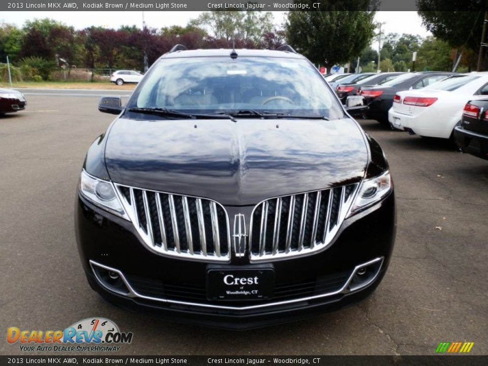2013 Lincoln MKX AWD Kodiak Brown / Medium Light Stone Photo #3