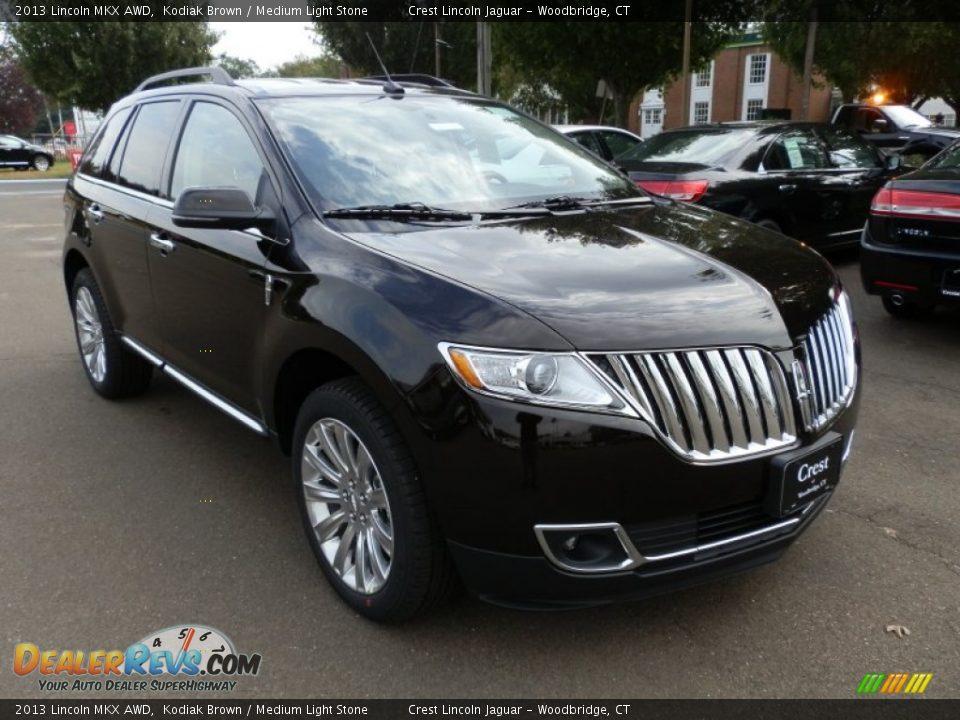2013 Lincoln MKX AWD Kodiak Brown / Medium Light Stone Photo #4