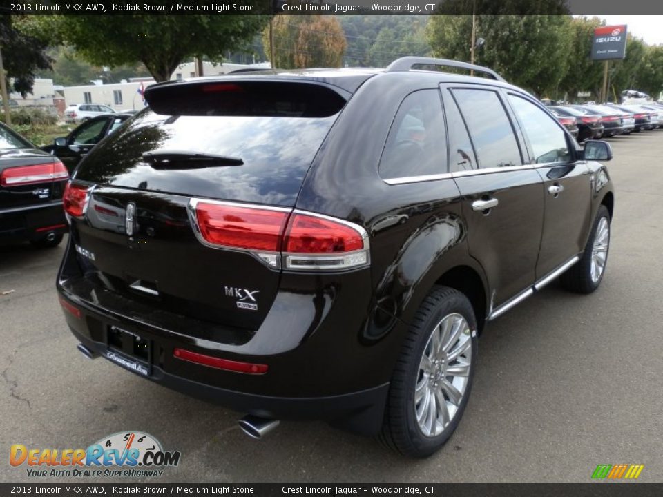 2013 Lincoln MKX AWD Kodiak Brown / Medium Light Stone Photo #5