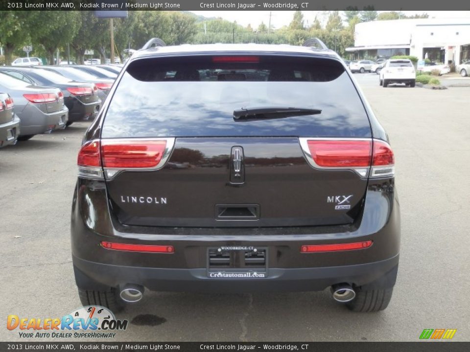2013 Lincoln MKX AWD Kodiak Brown / Medium Light Stone Photo #6