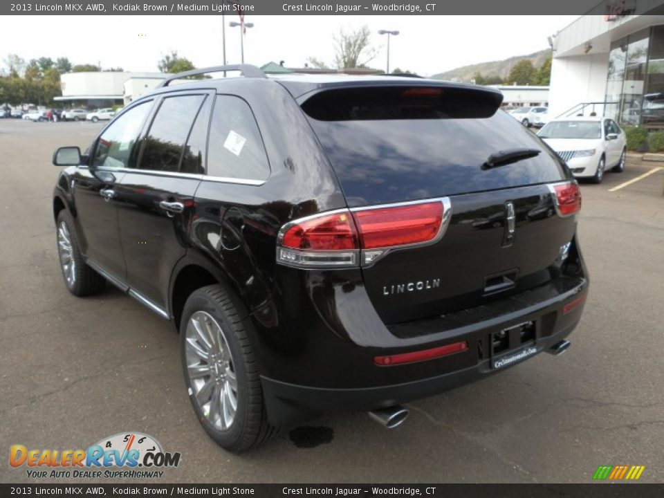 2013 Lincoln MKX AWD Kodiak Brown / Medium Light Stone Photo #7