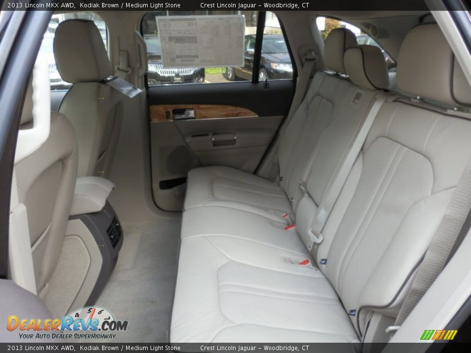 2013 Lincoln MKX AWD Kodiak Brown / Medium Light Stone Photo #10