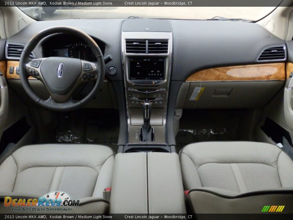 2013 Lincoln MKX AWD Kodiak Brown / Medium Light Stone Photo #11