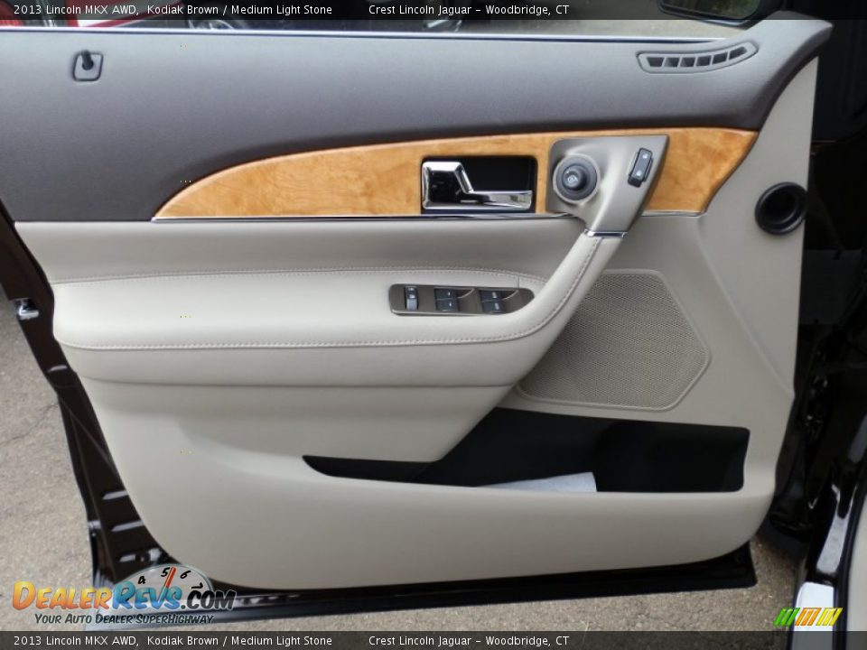 2013 Lincoln MKX AWD Kodiak Brown / Medium Light Stone Photo #13