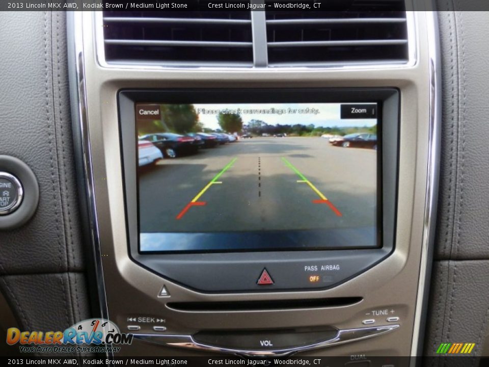 2013 Lincoln MKX AWD Kodiak Brown / Medium Light Stone Photo #16