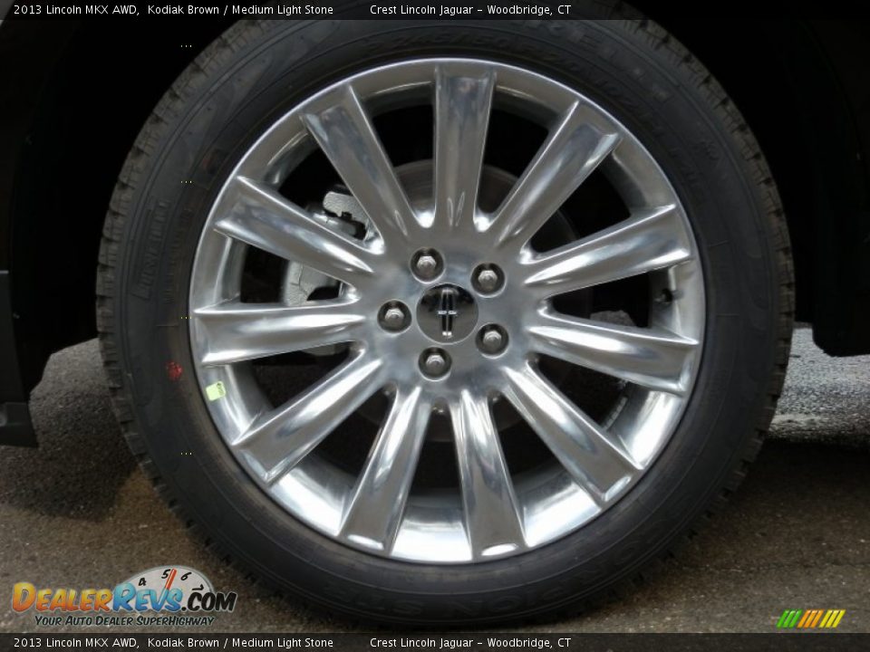 2013 Lincoln MKX AWD Kodiak Brown / Medium Light Stone Photo #17