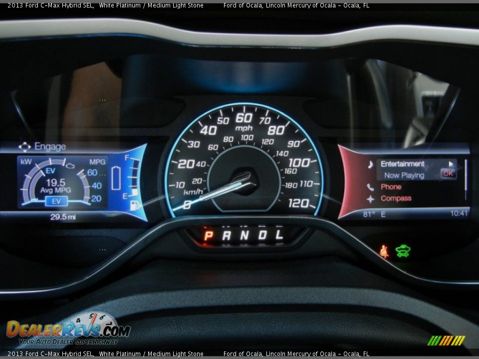 2013 Ford C-Max Hybrid SEL Gauges Photo #9