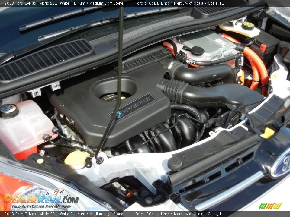 2013 Ford C-Max Hybrid SEL 2.0 Liter Atkninson Cycle DOHC 16-Valve 4 Cylinder Gasoline/Electric Hybrid Engine Photo #12