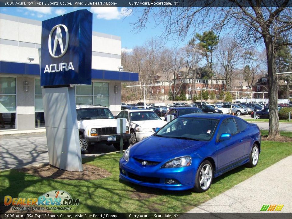 2006 Acura RSX Type S Sports Coupe Vivid Blue Pearl / Ebony Photo #1