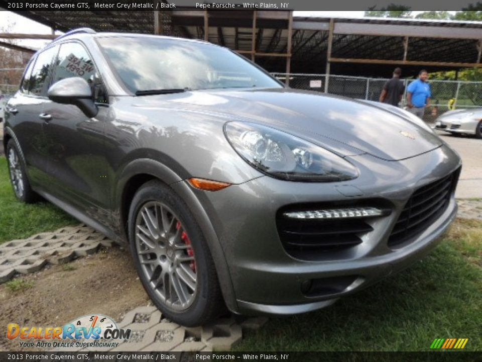 2013 Porsche Cayenne GTS Meteor Grey Metallic / Black Photo #33