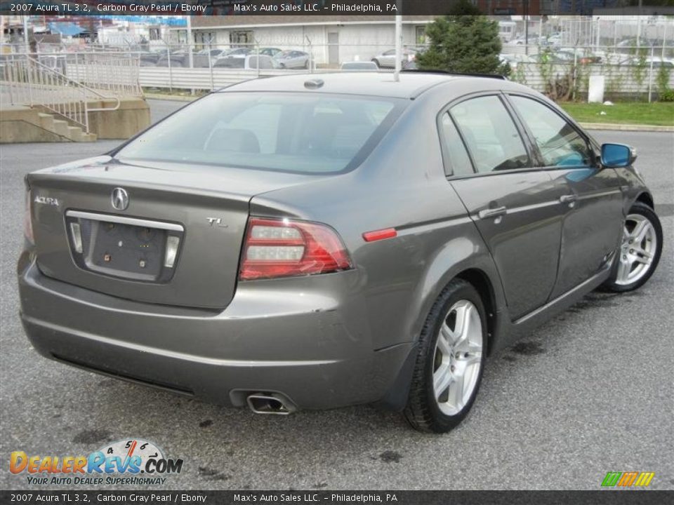 Carbon Gray Pearl 2007 Acura TL 3.2 Photo #3
