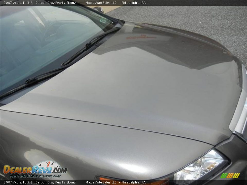 2007 Acura TL 3.2 Carbon Gray Pearl / Ebony Photo #15