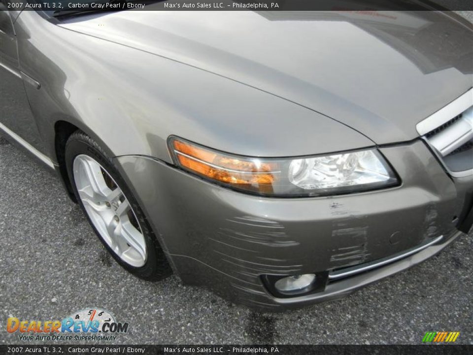 2007 Acura TL 3.2 Carbon Gray Pearl / Ebony Photo #16