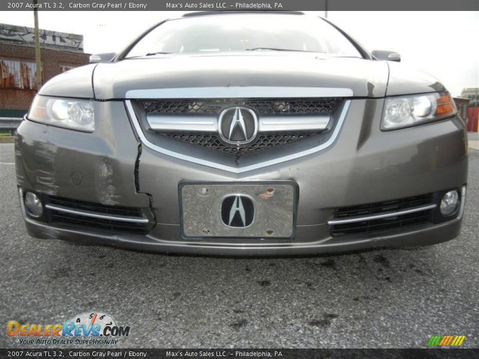 2007 Acura TL 3.2 Carbon Gray Pearl / Ebony Photo #19