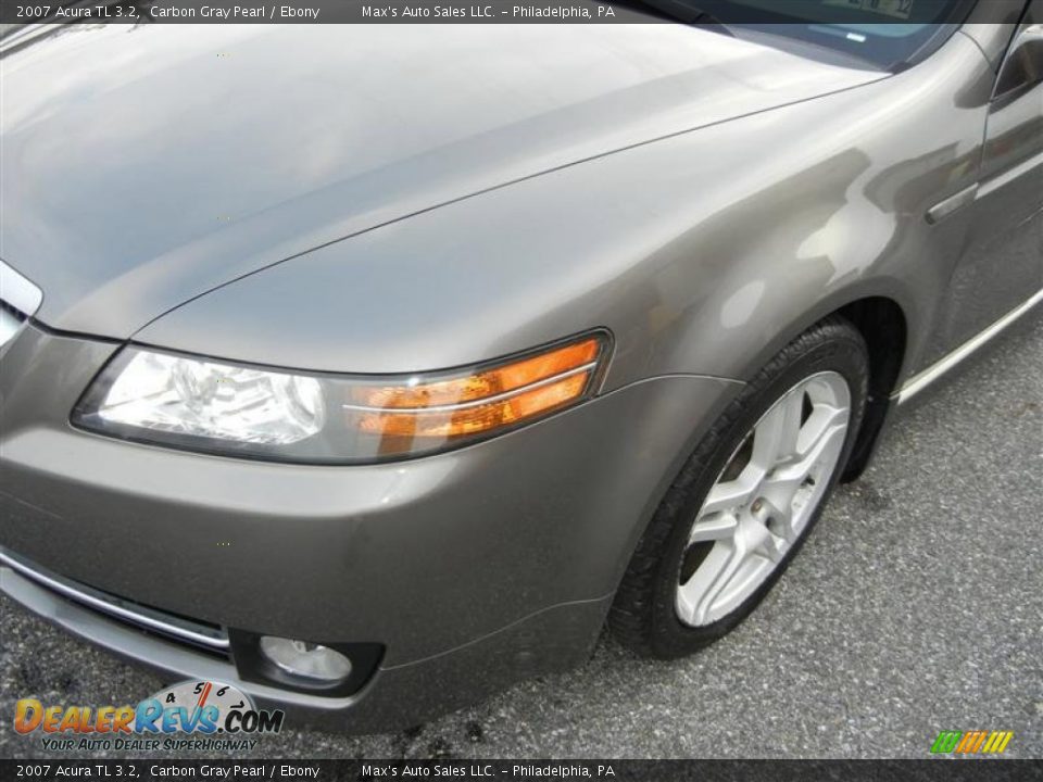 2007 Acura TL 3.2 Carbon Gray Pearl / Ebony Photo #21