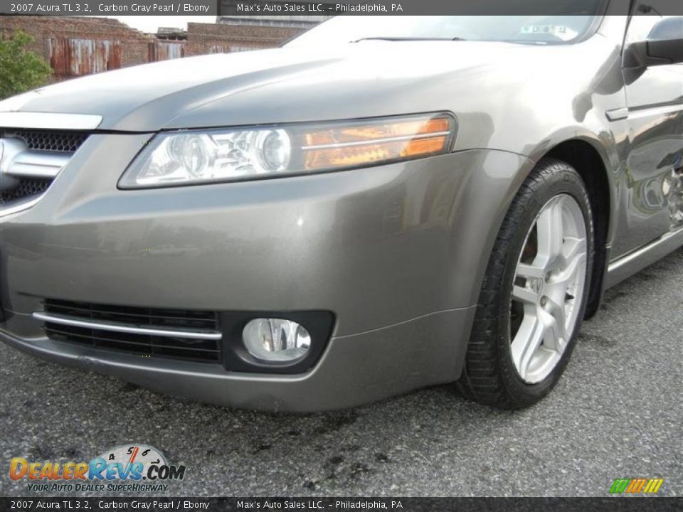 2007 Acura TL 3.2 Carbon Gray Pearl / Ebony Photo #22
