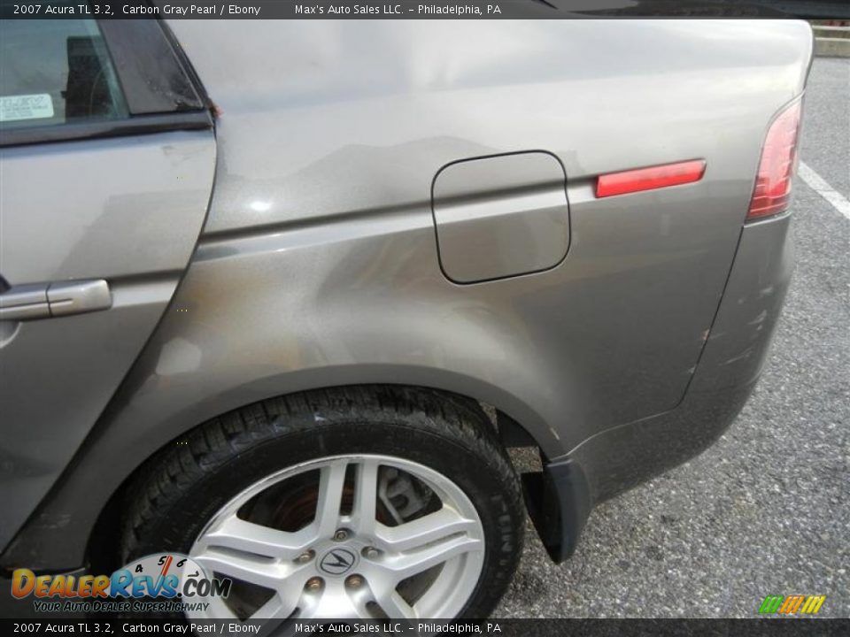 2007 Acura TL 3.2 Carbon Gray Pearl / Ebony Photo #26