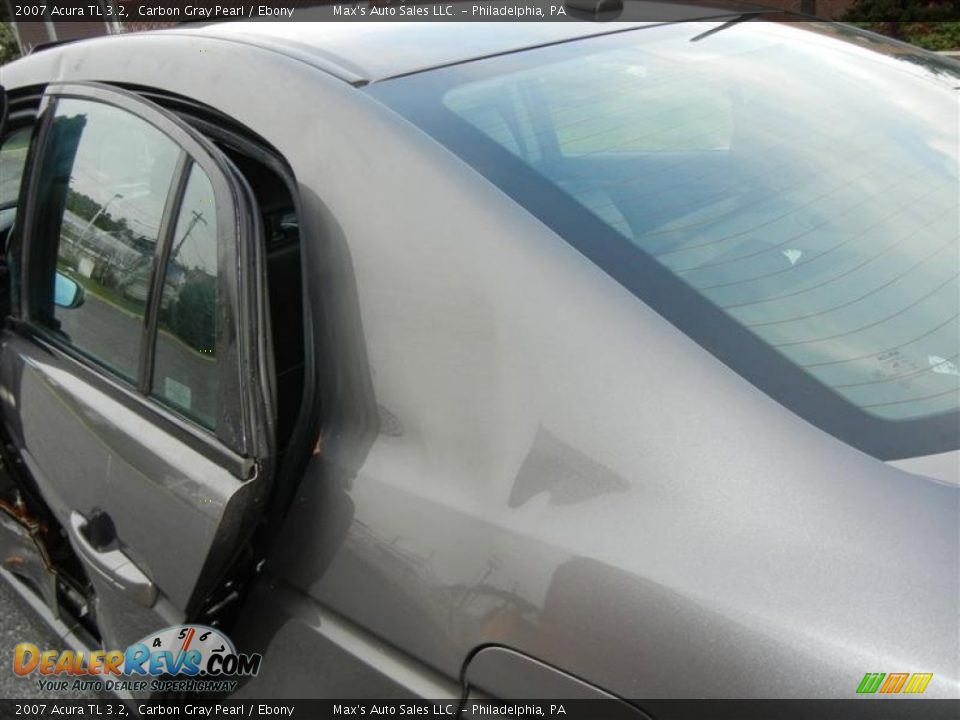 2007 Acura TL 3.2 Carbon Gray Pearl / Ebony Photo #27
