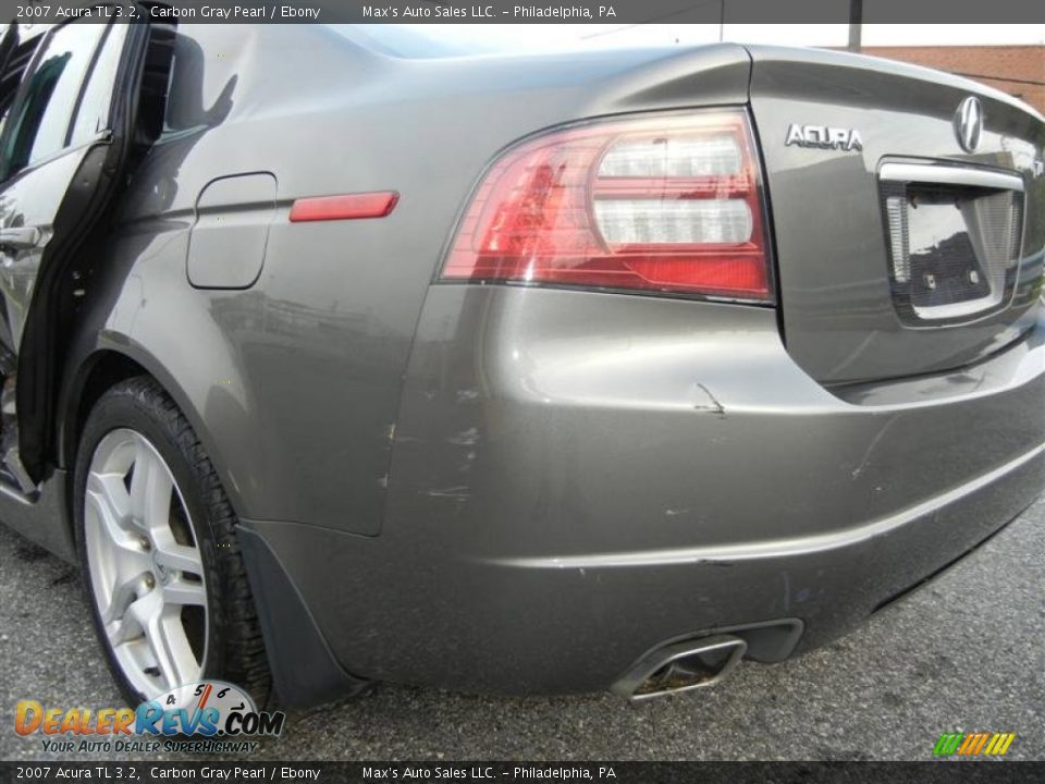 2007 Acura TL 3.2 Carbon Gray Pearl / Ebony Photo #29