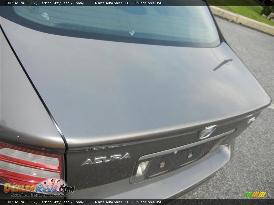 2007 Acura TL 3.2 Carbon Gray Pearl / Ebony Photo #30