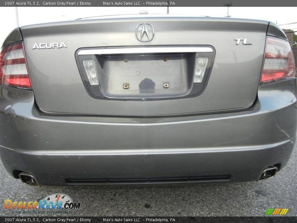 2007 Acura TL 3.2 Carbon Gray Pearl / Ebony Photo #31