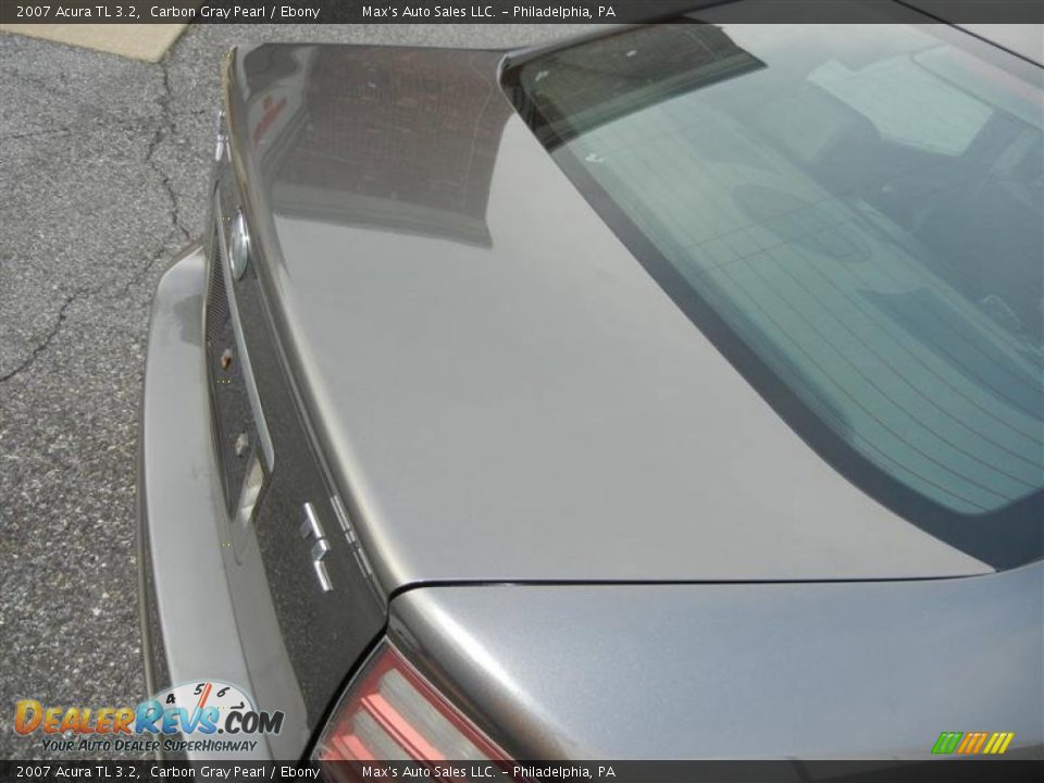 2007 Acura TL 3.2 Carbon Gray Pearl / Ebony Photo #32