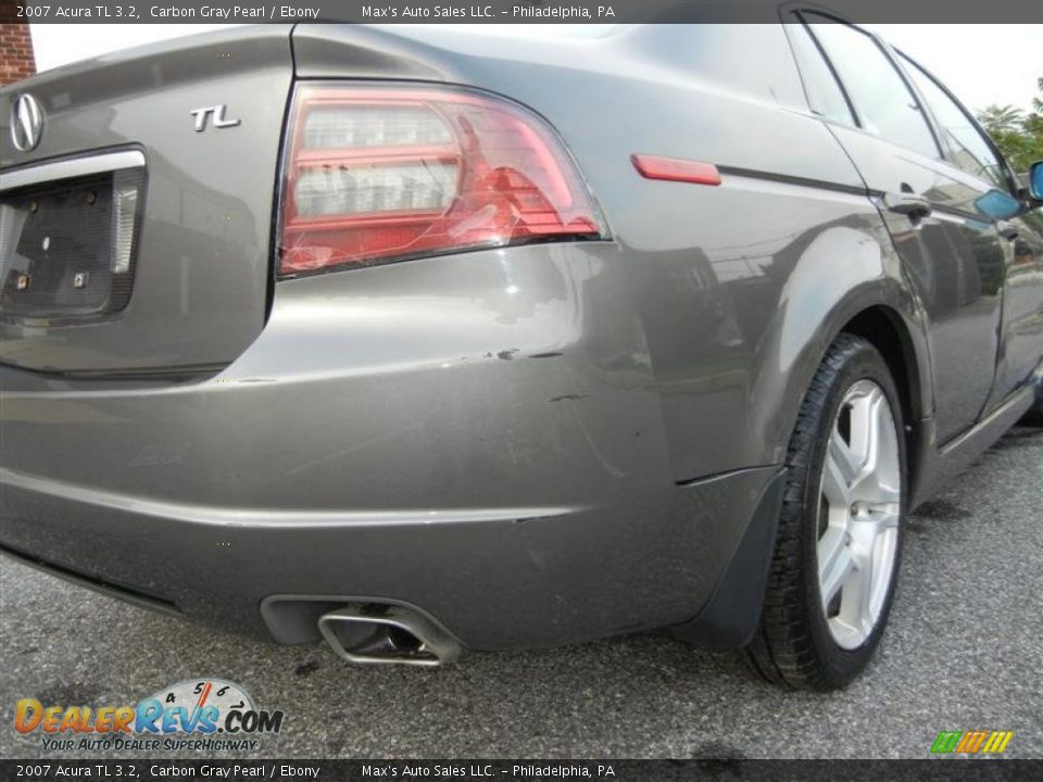 2007 Acura TL 3.2 Carbon Gray Pearl / Ebony Photo #34