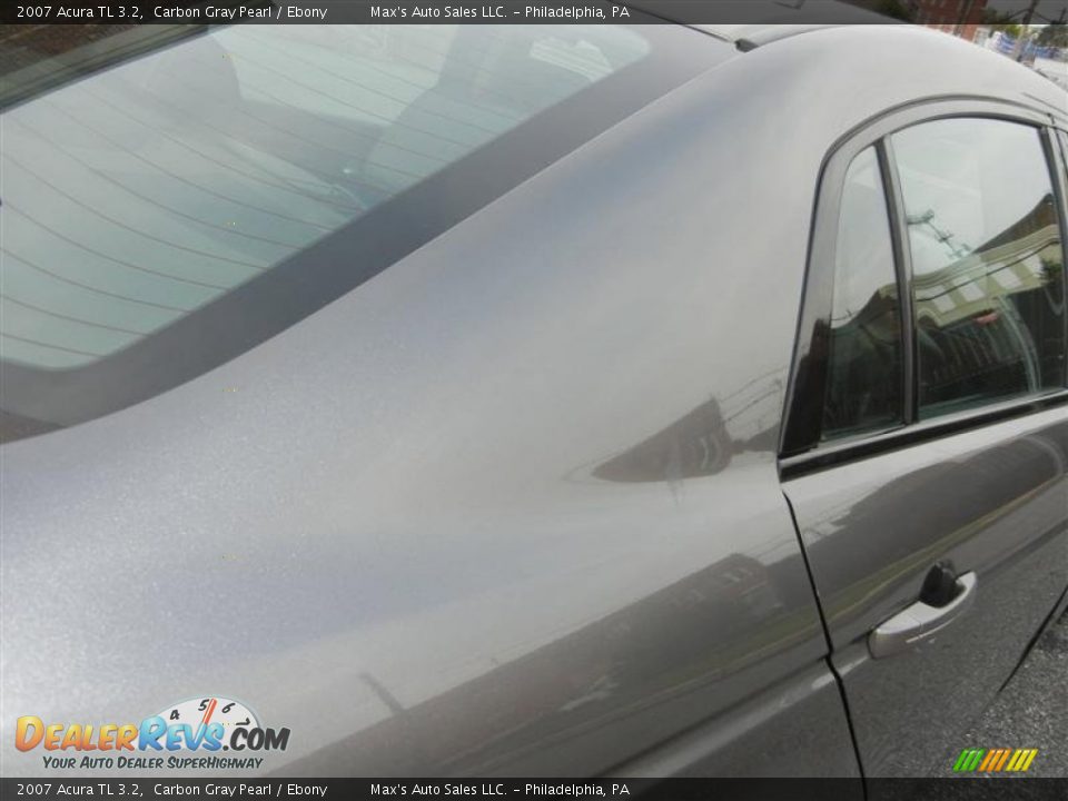 2007 Acura TL 3.2 Carbon Gray Pearl / Ebony Photo #36