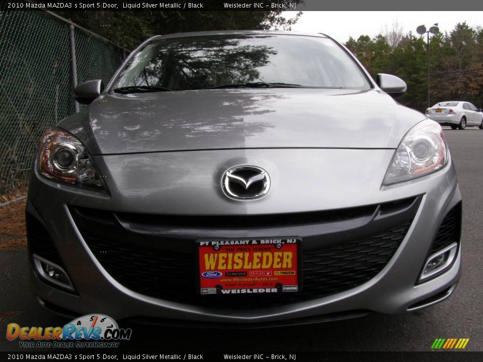 2010 Mazda MAZDA3 s Sport 5 Door Liquid Silver Metallic / Black Photo #2