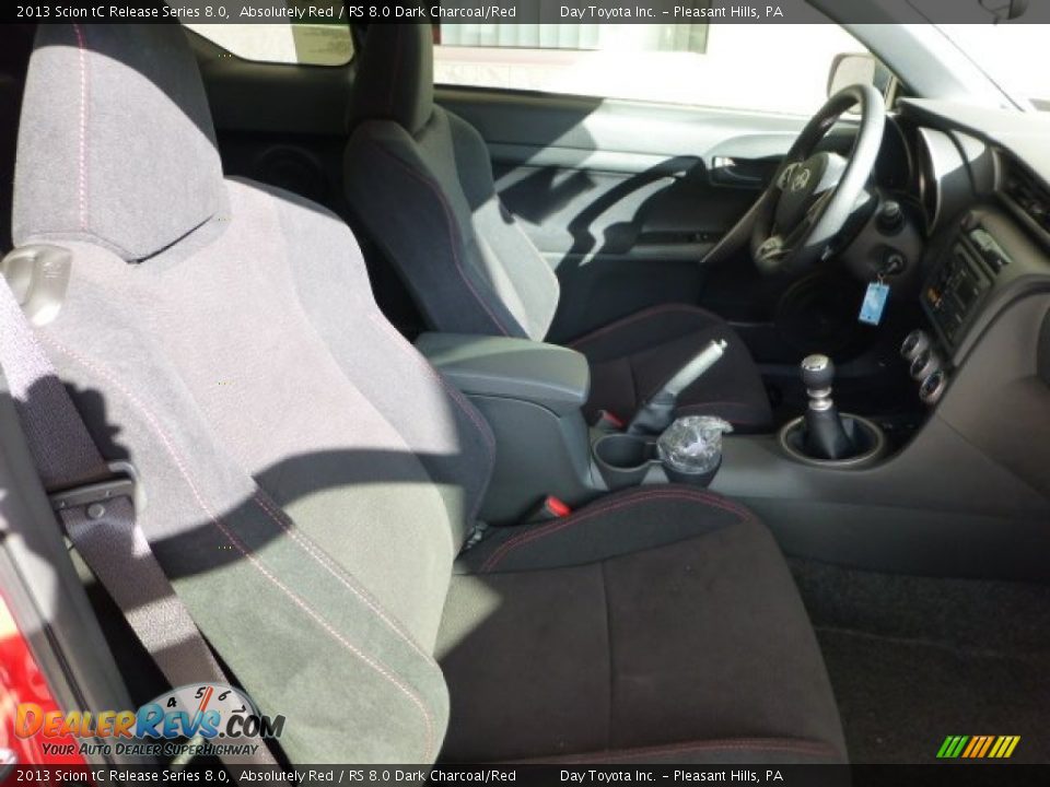 RS 8.0 Dark Charcoal/Red Interior - 2013 Scion tC Release Series 8.0 Photo #9