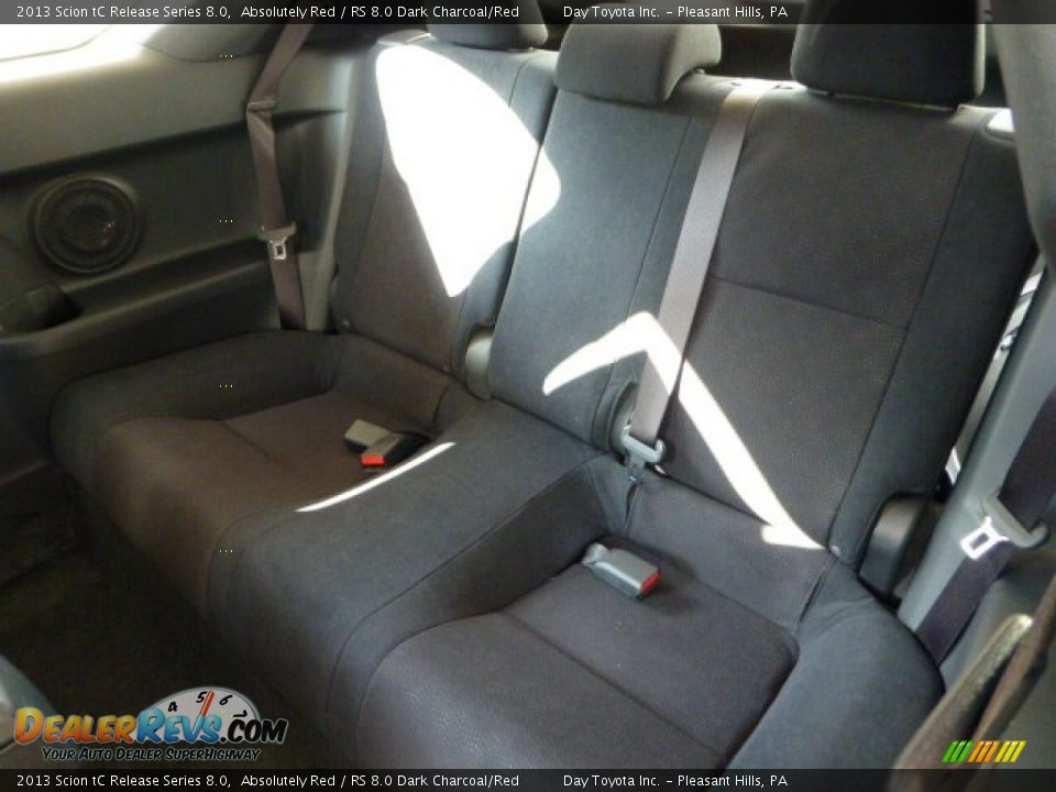 Rear Seat of 2013 Scion tC Release Series 8.0 Photo #14