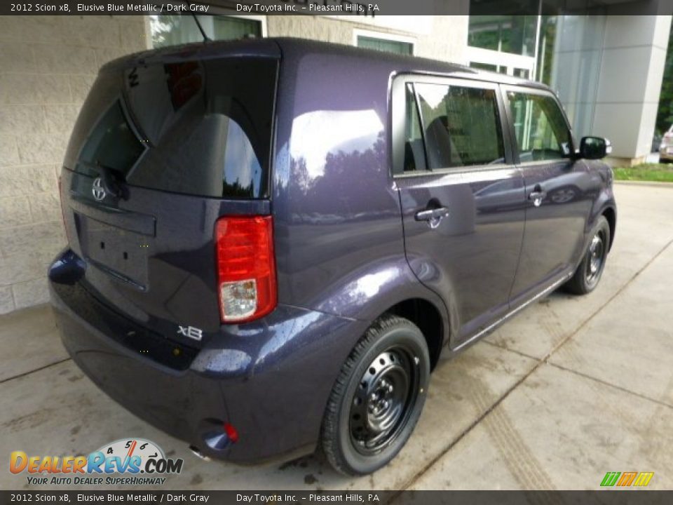 2012 Scion xB Elusive Blue Metallic / Dark Gray Photo #2