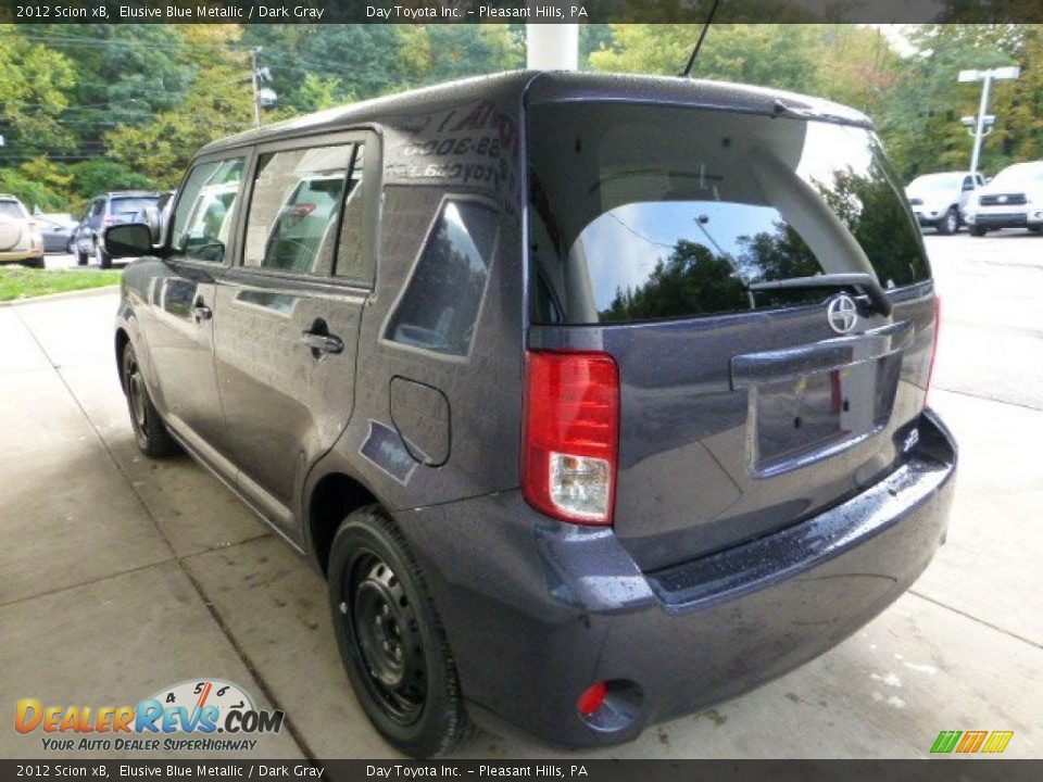 2012 Scion xB Elusive Blue Metallic / Dark Gray Photo #4