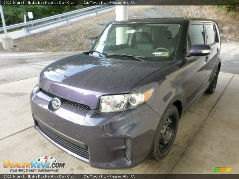 2012 Scion xB Elusive Blue Metallic / Dark Gray Photo #5
