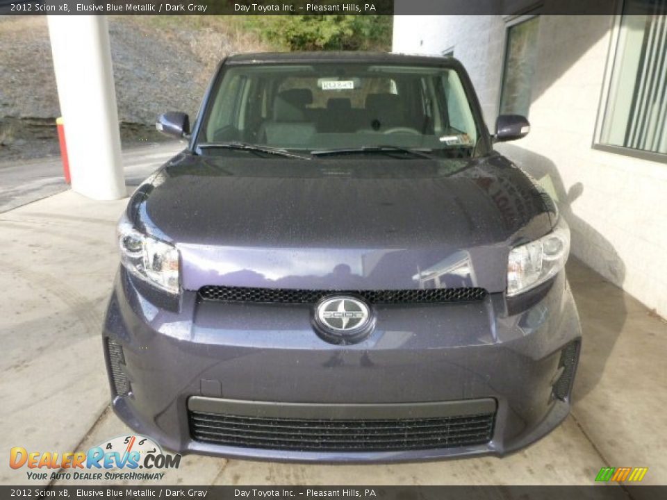 2012 Scion xB Elusive Blue Metallic / Dark Gray Photo #6
