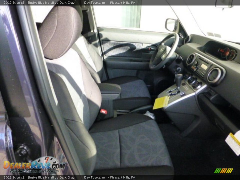 2012 Scion xB Elusive Blue Metallic / Dark Gray Photo #8