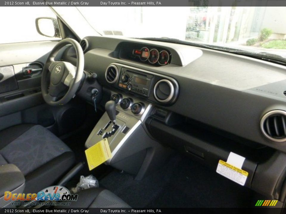 2012 Scion xB Elusive Blue Metallic / Dark Gray Photo #9