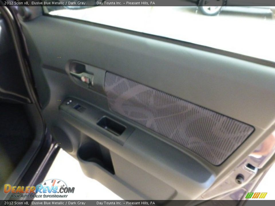 2012 Scion xB Elusive Blue Metallic / Dark Gray Photo #10