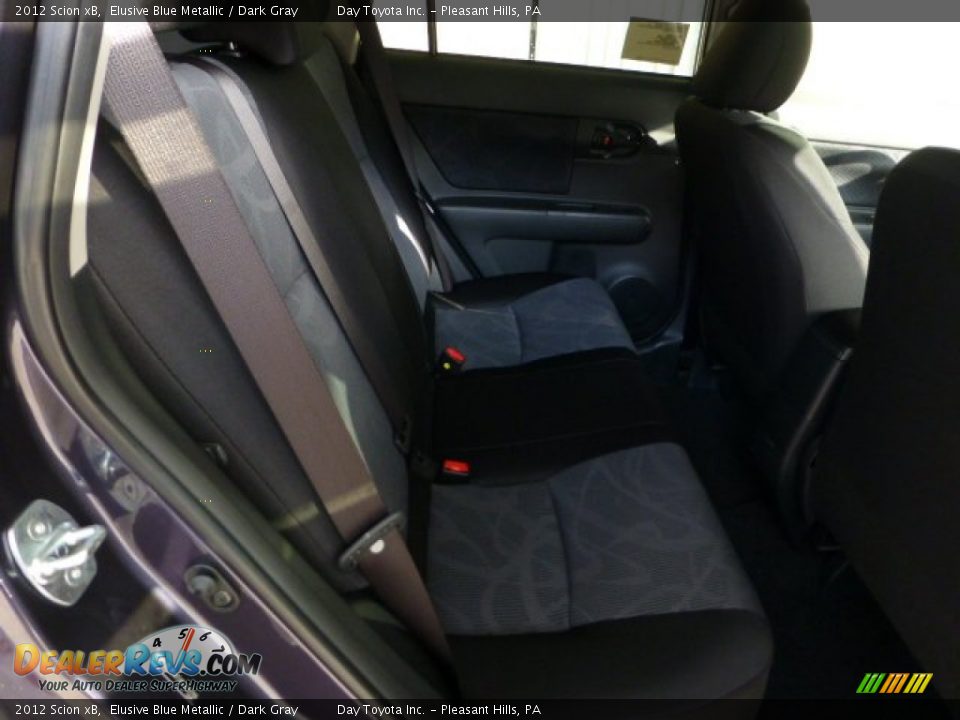 2012 Scion xB Elusive Blue Metallic / Dark Gray Photo #11