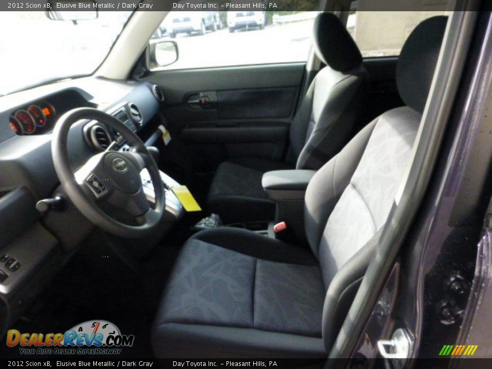 2012 Scion xB Elusive Blue Metallic / Dark Gray Photo #12