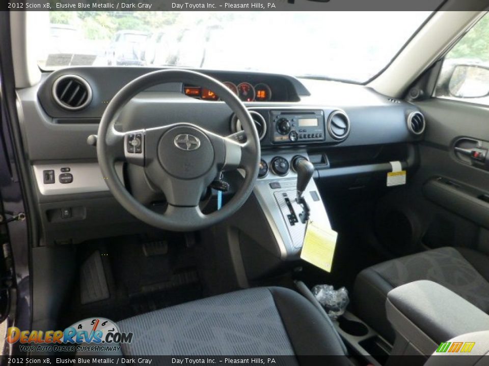 2012 Scion xB Elusive Blue Metallic / Dark Gray Photo #14