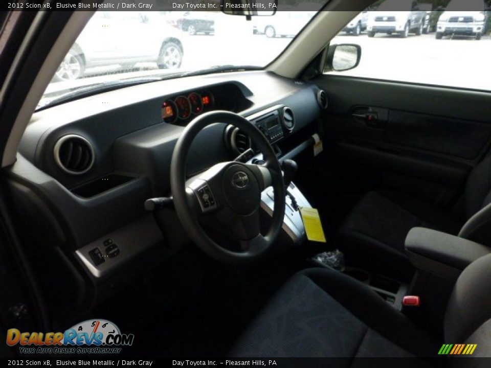 2012 Scion xB Elusive Blue Metallic / Dark Gray Photo #16