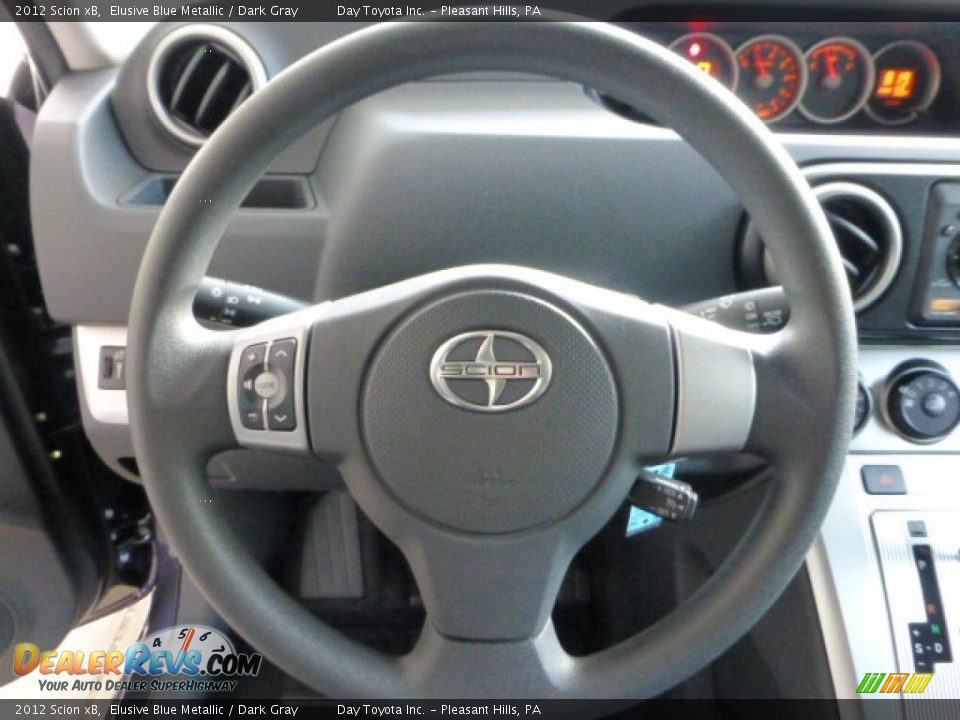 2012 Scion xB Elusive Blue Metallic / Dark Gray Photo #17
