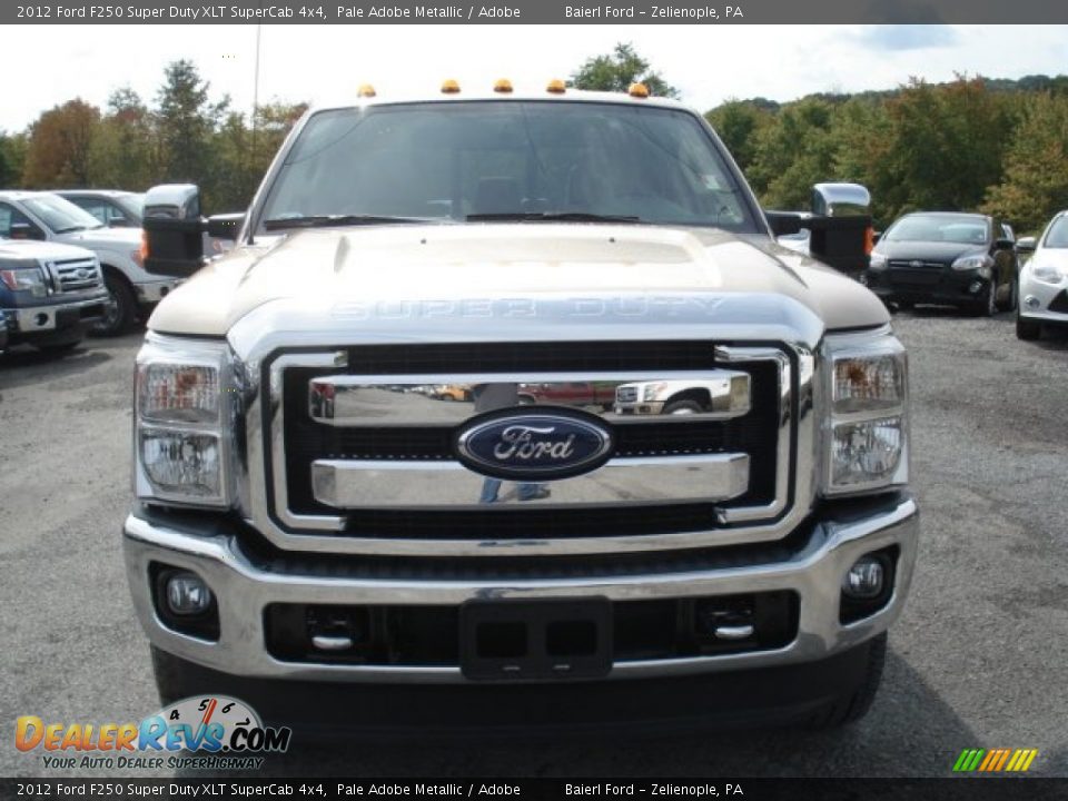 2012 Ford F250 Super Duty XLT SuperCab 4x4 Pale Adobe Metallic / Adobe Photo #3