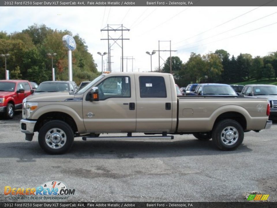 2012 Ford F250 Super Duty XLT SuperCab 4x4 Pale Adobe Metallic / Adobe Photo #5