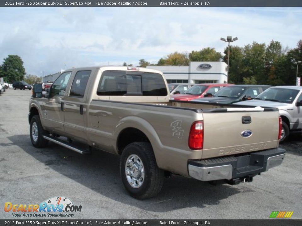 2012 Ford F250 Super Duty XLT SuperCab 4x4 Pale Adobe Metallic / Adobe Photo #6