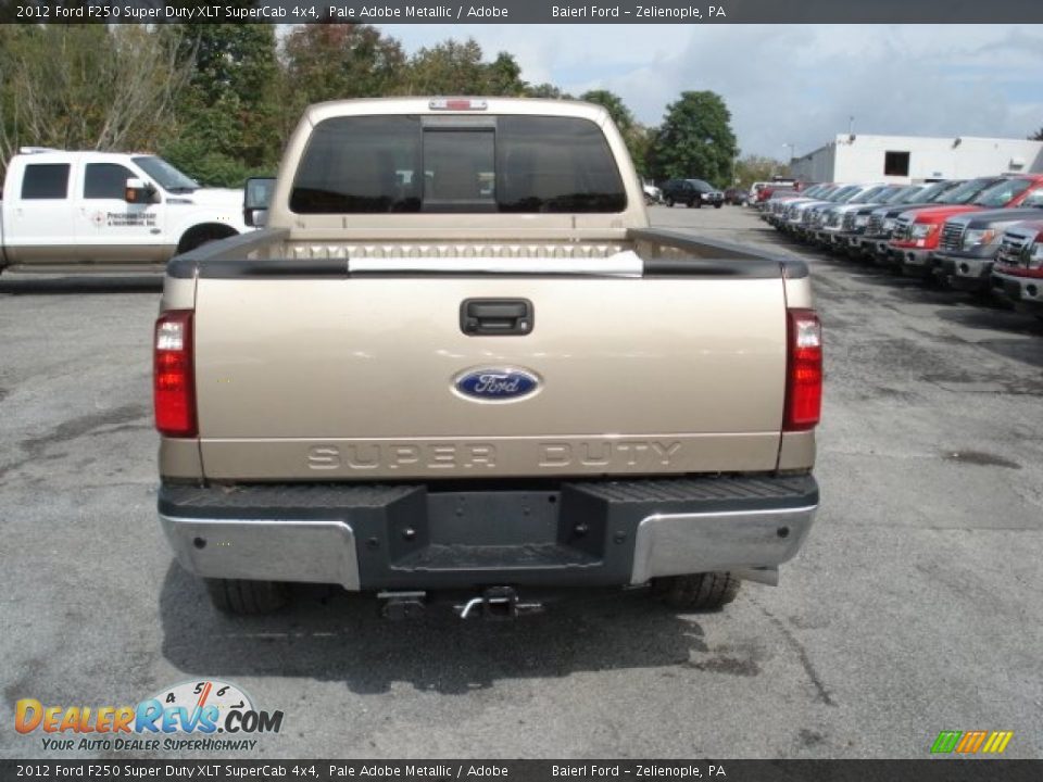 2012 Ford F250 Super Duty XLT SuperCab 4x4 Pale Adobe Metallic / Adobe Photo #7